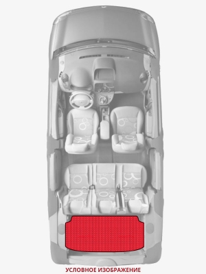ЭВА коврики «Queen Lux» багажник для FIAT Punto II
